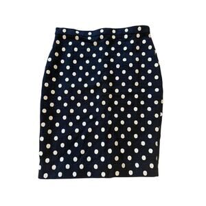J. Crew NWT Tweed Polka Dot Skirt - Size 6